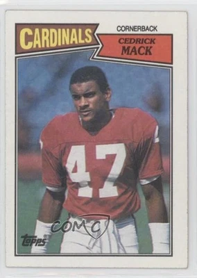 1987 Topps Cedrick Mack #338 Rookie RC - Image 1 of 2