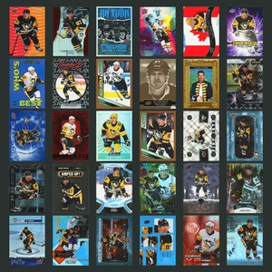 Sidney Crosby lotto 30 carte hockey parallele e inserti SOLO Upper Deck Parkhurst - Foto 1 di 11