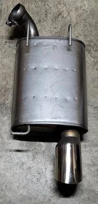 FORD MUSTANG SHELBY GT500 5.4L REAR EXHAUST MUFFLER SINGLE  F1-8214-L - Image 1 of 4