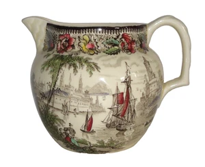 Vintage Safe Harbour Milchkrug ~ 2-seitiger Druck ~ Royal Staffordshire England - Bild 1 von 8