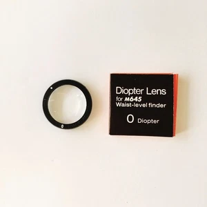 Mamiya 0 Dioptrien Objektiv für M645 Waist-Level Finder Okular in Box Made in Japan - Bild 1 von 10