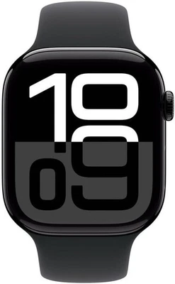 Apple Watch Series 10 (GPS + LTE) 46mm schwarz Alu M/L - SEHR GUT REFURBISHED - Bild 1 von 4