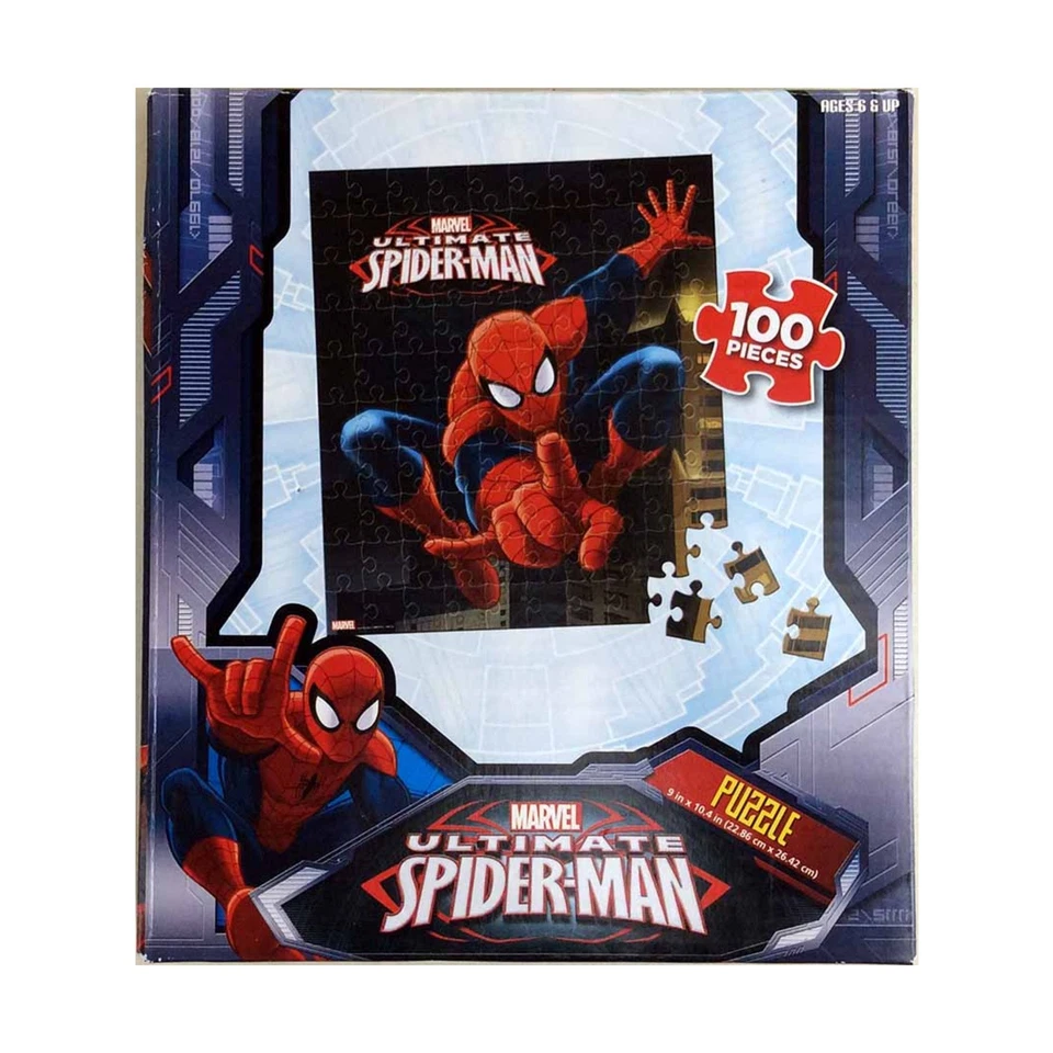 Rompecabezas Best Brands Consumer Pr Marvel Ultimate Spider-Man (100 en muy buen estado+/como nuevo Foto 1 de 1