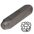 Steel Design Stamp Punch Tool to Embellish Metal, Plastic, Jewelry Blanks, Clay+