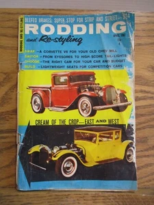 Revista de colección abril 1961 RODDING and Re-Styling Cream of the Crop East & West - Imagen 1 de 11