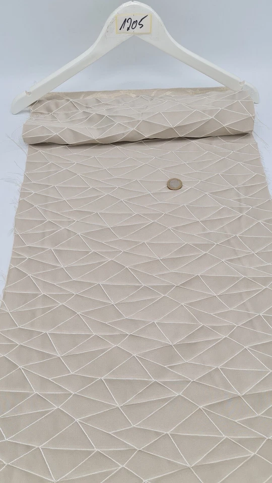 Möbelbezugsstoff Polsterstoff Dekostoff Vorhangstoff Stoff creme 1205 - Bild 1 von 1