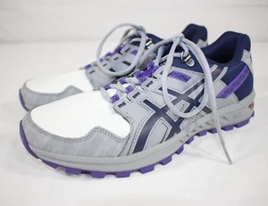 New Asics Shoes Women's 10 Gel Citrek Running 1022A198-100 White Gray Peacoat - Picture 1 of 9