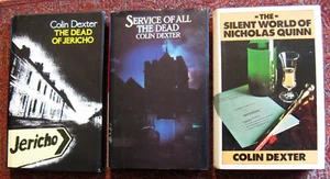 Inspector Morse Lot of 3 by Colin Dexter: w/The Dead of Jericho, Hardcovers - Picture 1 of 24