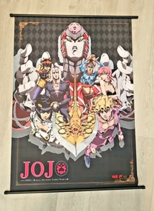 Jojo’s Bizarre Adventure Golden Wind großes Stoffposter Wandrolle Größe 42x30 - Bild 1 von 7