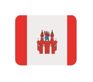 Mousepad Fahne Flagge Neubrandenburg Mauspad - Afbeelding 1 van 1
