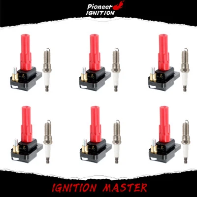 6PCS Ignition Coil+Spark Plug Pack for SUBARU OUTBACK TRIBECA B9 3.0L 3.6L UF287 Foto 1 de 4