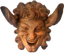 Copia della maschera di Villa Grabau in terracotta - Terracotta Mask copy 12303