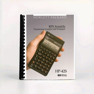 Manual para calculadora Hewlett Packard HP 42S: ejemplos y técnica de programación - Imagen 1 de 1