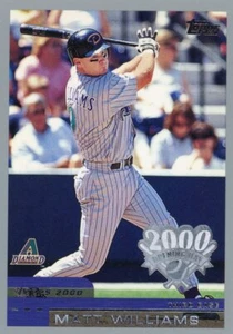 2000 Topps Eröffnungstag #5 Matt Williams Arizona Diamondbacks Baseballkarte - Bild 1 von 1