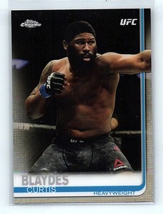 2019 Panini Topps Chrome UFC Curtis Blaydes #96 Refractor