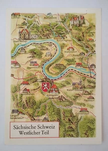 AK Künstlerkarte • Gaichen, Zwickau • Sächsische Schweiz - West • neu 1985 - Bild 1 von 2
