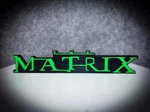 Matrix Action Figure Nerd Geek Gift Collection Edition Film Rare Fan Art - Picture 1 of 4