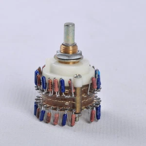 1 Stück 2-polig 23 Stufen DALE Dämpfungsglied Lautstärke Pot Stereo Potentiometer 500KY - Bild 1 von 5