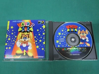 Mega CD -- Wonder Dog -- Sega Genesis. JAPAN GAME. 12757 - Image 1 of 4