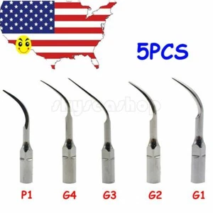 5 Stück USA Dental Ultraschall Scaler Skalierung Perio Spitzen passen Specht EMS - Bild 1 von 11