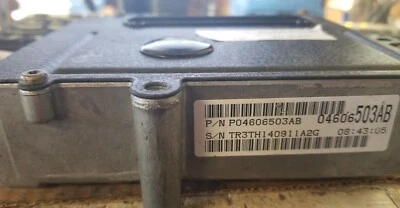 P04606503AB Dodge Avenger or Sebring 1999-2000 TCM transmission computer - Imagem 1 de 4