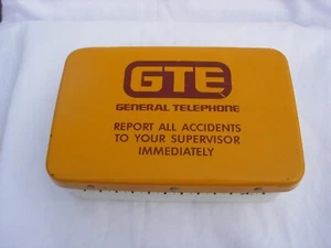 GTE ALLGEMEINES TELEFON METALL ERSTE HILFE KIT & INHALT VERSIEGELT - Bild 1 von 11