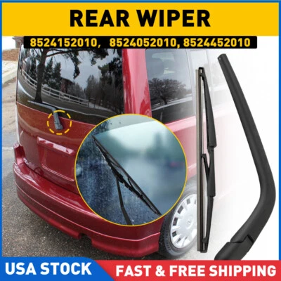 Juego de brazo y cuchillas limpiaparabrisas ventana trasera para Toyota Scion XB 2004 2005 2006 Foto 1 de 4