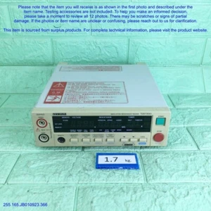 KIKUSUI TOS7200, INSULATION RESISTANCE TESTER as photo, sn:4324,Tested, DHLtoUS. - Picture 1 of 17