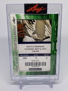 2022 Leaf Game Day Ticket ICHIRO New York Yankees STUB (B448) - Picture 1 of 4
