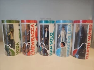 Star Wars Galaxy Of Adventures: DARTH VADER,YODA,LEIA,CHEWBACCA,HAN SOLO - Picture 1 of 3