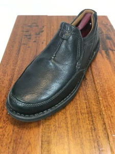 Dunham by New Balance Herren Größe 11 D Schwarz Echtleder Slipper Schuhe - Bild 1 von 9