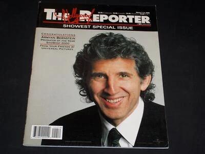 2000 MARCH 7 THE HOLLYWOOD REPORTER MAGAZINE - ARMYAN BERNSTEIN COVER - L 6639 - Image 1 of 2