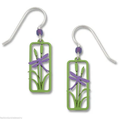 Pendientes Libélula - Alambre de Plata de Ley 925 - Joyería Libélula Prado  Foto 1 de 3