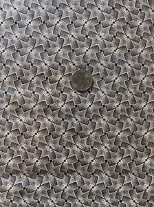 1800’s Reproduction Cotton Fabric 1 Yd Reminiscence 332 Black - Picture 1 of 2