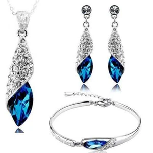 Schmuck-Set für Frauen italienischer Designer Nicht-Edelmetall-Schmuck Mädchen Damen - Bild 1 von 4