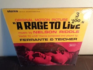 A RAGE TO LIVE nelson riddle OST SOUNDTRACK united artists / ORIG 1965 LP SEALED - Picture 1 of 1