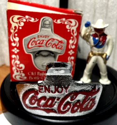 Coca-Cola ~ Old Fashioned Bottle Opener ~ Enjoy Coca Cola ~ NIB ~ Reproduction - Image 1 of 4