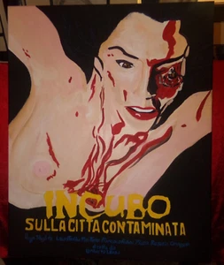 Nightmare City 24x30 Acryl auf Leinwand - Bild 1 von 4