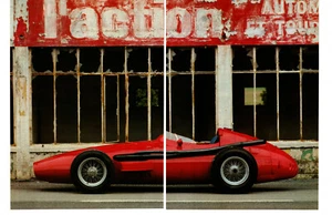 1957 MASERATI 250F GRAND PRIX CAR ~ GREAT 6-PAGE ARTICLE / AD - Picture 1 of 1