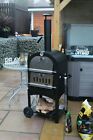 Outdoor Pizza Oven Barbeque Smoker Bundle Stone Peel And Cover Included