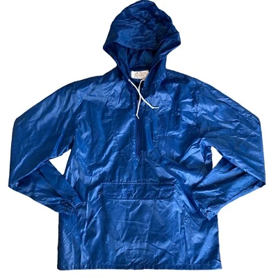 Chaqueta vintage Andhurst para hombre talla mediana nailon impermeable con capucha bolsillo Foto 1 de 4