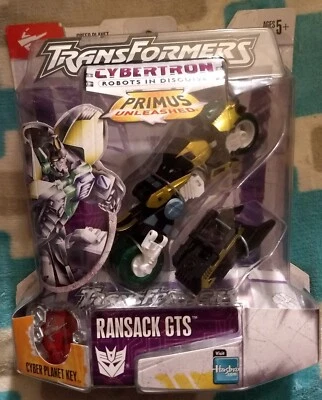 2006 Hasbro Transformers Cyberton Ransack GTS Figure  Sealed New MOC - Image 1 of 4