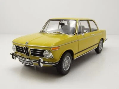 BMW 2002 Tii Amarillo Coche a Escala 1:18 Kyosho - Imagen 1 de 4