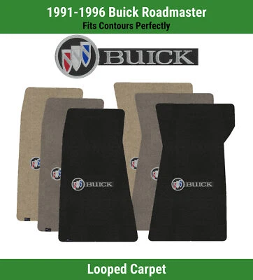 Lloyd Loop 前垫适用于 '91 - 96 Roadmaster 带 Buick Multi Shield 带银色 Gra — 第 1/4 张图片
