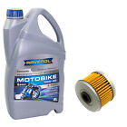 Motoröl Ölfilter MF113 Set Ester 10W40 4 Liter für Adly Herchee ATV Honda TRX