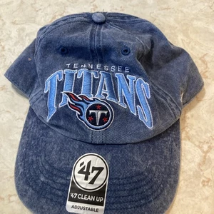 47 Clean Up Tennessee Titans NFL Azul Denim Lavado Snapback Gorra Gorra NUEVA - Imagen 1 de 8