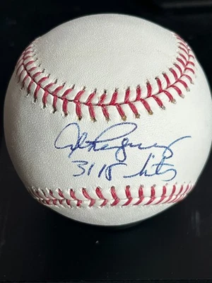 Yankees Alex Rodriguez Signed Baseball Extra inscription 3115 Hits PSA/DNA - Image 1 of 4