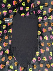 Ethika New With Tags Women's Pull-On "The Bodysuit" Solid Black Size Small - Picture 1 of 3