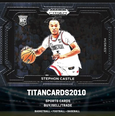 Stephon Castle 2024 Panini Prizm Draft Rookie Variation RC Uconn Huskies #17 - Imagem 1 de 2