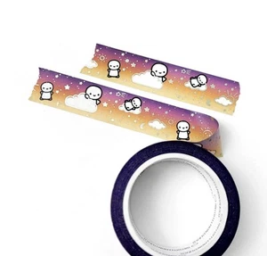 NEW The Coffee Monsterz Co TCMC Sunset Shimmer 3.0 15mm Washi Tape Roll - Picture 1 of 2
